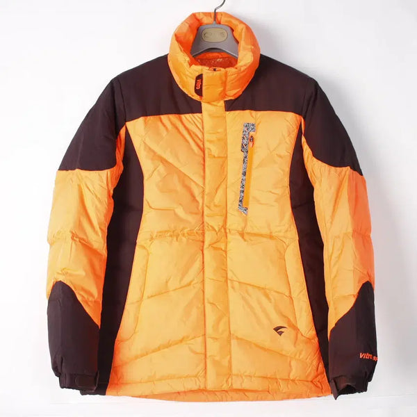[BUNJANG] Vitro Men's Duck Down Padding Jacket Orange/Black M / 비트로 남성 오리털패딩 95(M) 덕다운