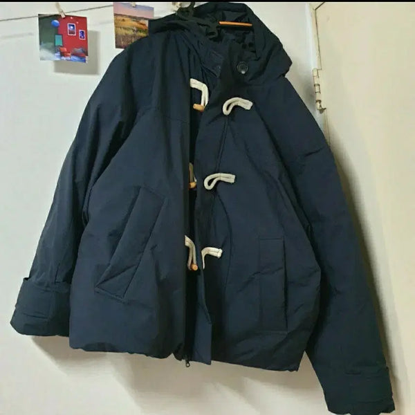[BUNJANG] KIMUER Duffle Padding Navy L / 키뮤어 더플 패딩 네이비L