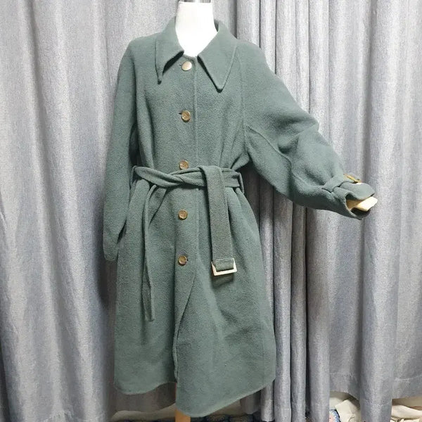 [BUNJANG] Onoff Handmade Premium Long Coat / 온오프 핸드메이드 고급 롱코트