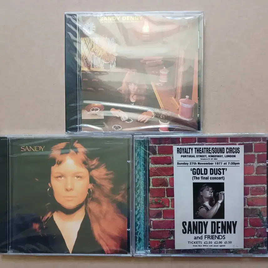 [BUNJANG] Sandy Denny Sealed 3-CD Bundle Set / Sandy Denny 미개봉 CD 3장 일괄
