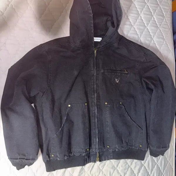 [BUNJANG] SKISMIND INC. AGING WORK JACKET BLACK / [L] 스키즘인듀싱 워크자켓 AGING WORK JACKET BLACK