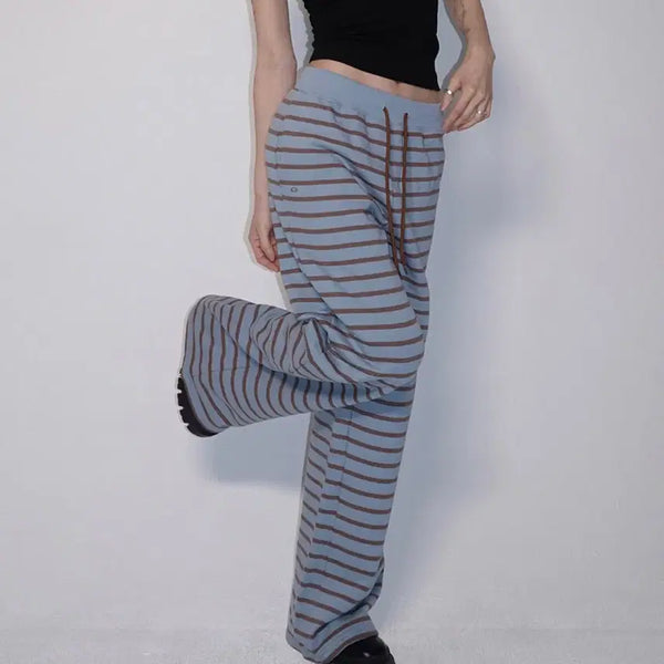 [BUNJANG] Faye Emerald Pop Stripe Sweatpants / 페일제이드 Pop Stripe Sweatpants