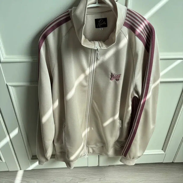 [BUNJANG] Needles Track Top Ivory L / 니들스 트랙탑 아이보리 L사이즈