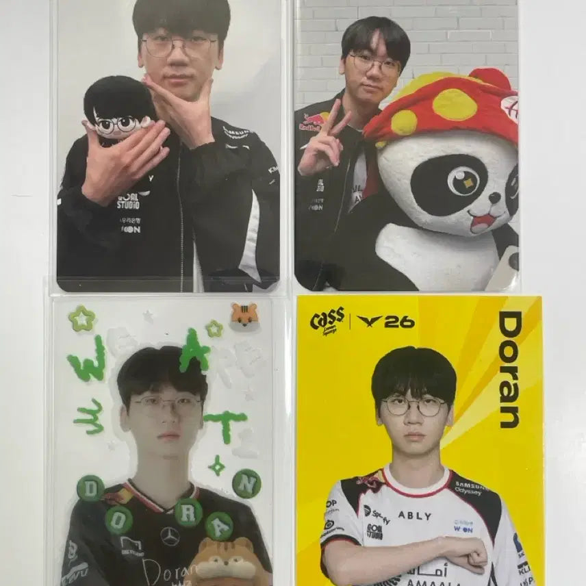 [BUNJANG] T1 Doran Photocard Bundle Set / 티원 도란 포카 일괄 반택포