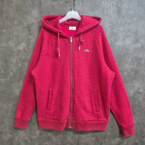 [BUNJANG] Lacoste Hooded Zip-Up Jacket Size 105 / 라코스테 후드 집업 자켓 표기 105(5)