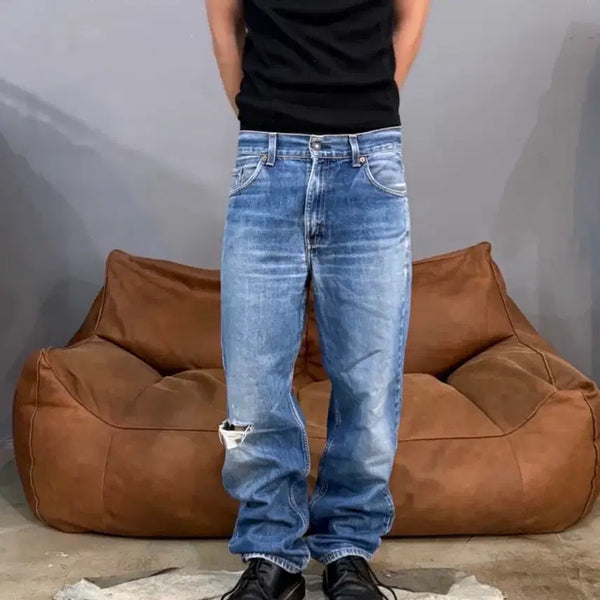 [BUNJANG] Levi's 504 Straight Fit Jeans / 리바이스 504 스트레이트핏