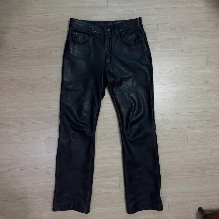 [BUNJANG] Vintage 90s Leather Pants / 90s 빈티지 레더 팬츠