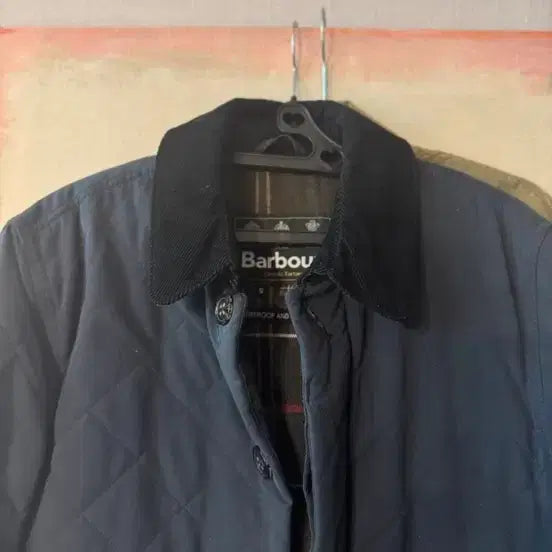 [BUNJANG] Barbour Quilted Jacket Navy / 바버 퀼팅 자켓 네이비