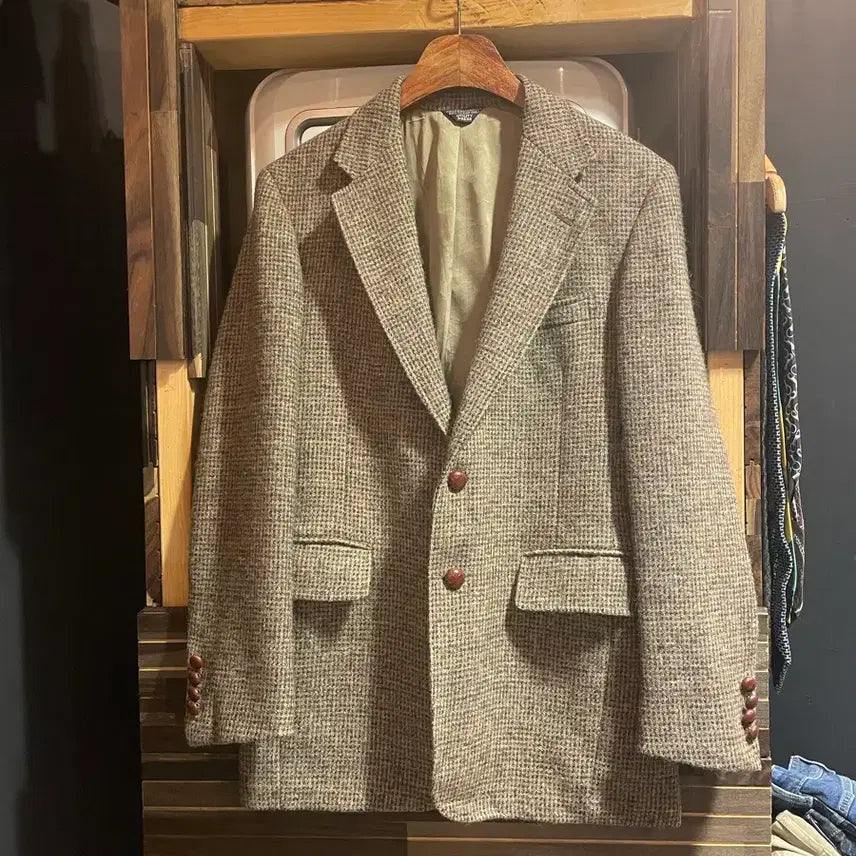 [BUNJANG] Cricketteer Harris Tweed Jacket / 크리켓티어 해리스 트위드 자켓