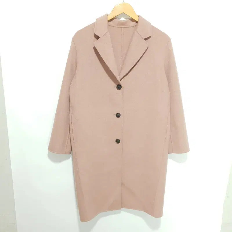 [BUNJANG] 8seconds Women's Single-Button Long Coat XS / 에잇세컨즈 여성 싱글버튼 롱 코트 80 XS_W0323
