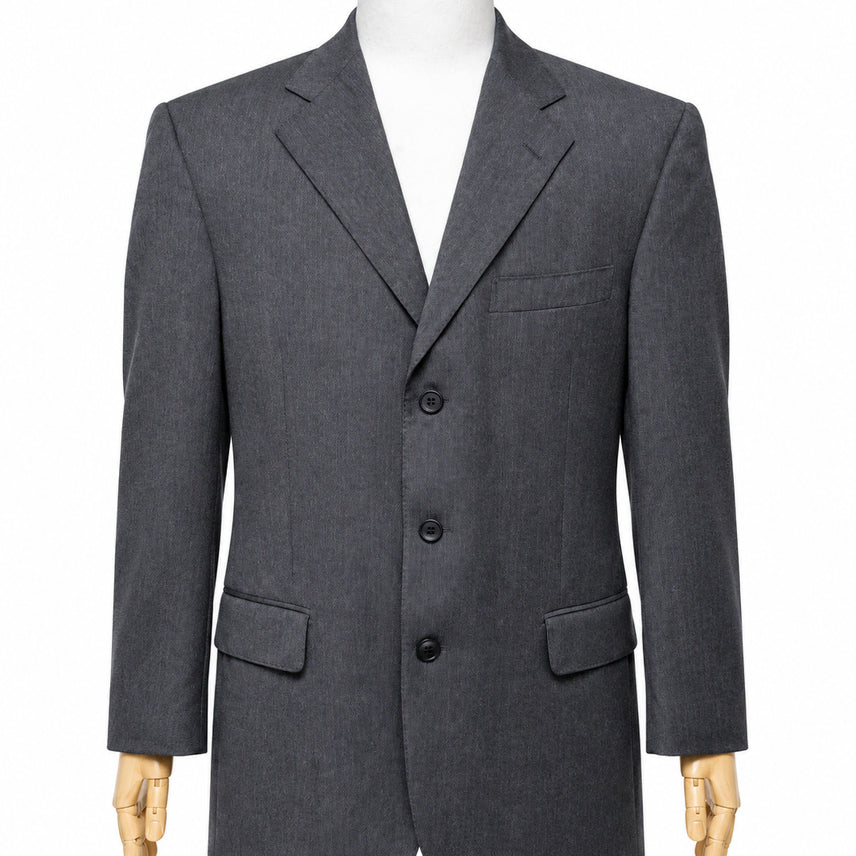 [BUNJANG] Salvatore Ferragamo Men's Wool 100% Three-Button Jacket with Engraved Logo Buttons / 페라가모 남성 울100 단추로고각인 쓰리버튼 재킷