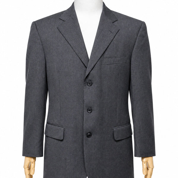 [BUNJANG] Salvatore Ferragamo Men's Wool 100% Three-Button Jacket with Engraved Logo Buttons / 페라가모 남성 울100 단추로고각인 쓰리버튼 재킷