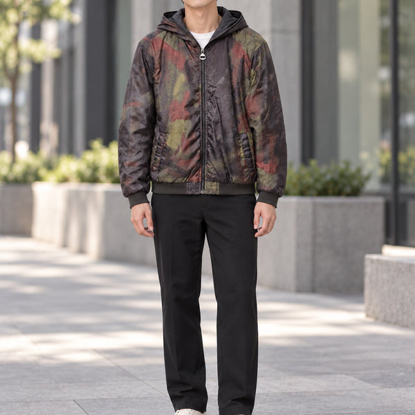 [BUNJANG] Pull&Bear Reversible Hooded Jacket / 풀앤베어 리버시블 후드 자켓 / 남성 100~105, 표기 L.