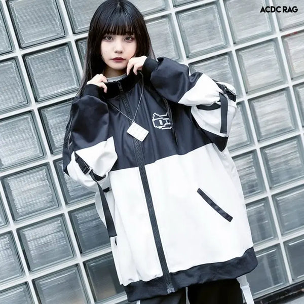 [BUNJANG] ACDC RAG Dot Neko Jersey Black / ACDC RAG 도트네코 져지 블랙색상 판매합니다 (단순보풀하자)