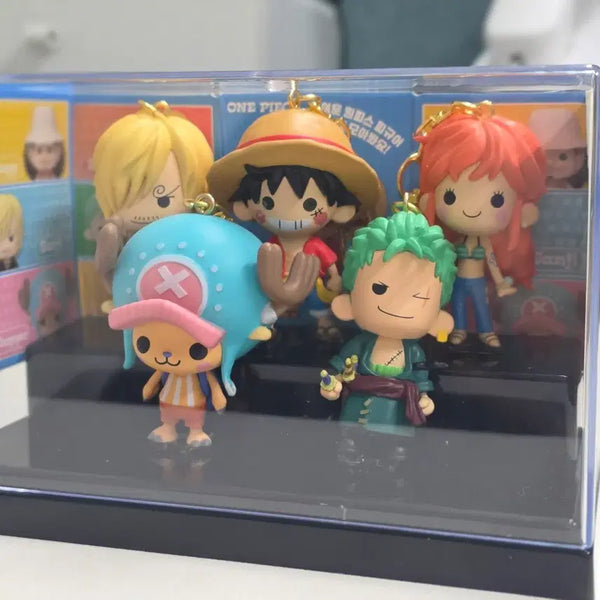 [BUNJANG] One Piece Figure Keyring Set / 원피스 피규어 키링 세트