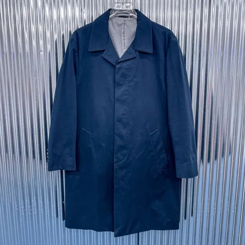 [BUNJANG] Club Monaco Basic Hidden Button Single Mac Coat (Domestic M) / 클럽모나코 베이직 히든 버튼 싱글 맥코트 (국내 M) DB359