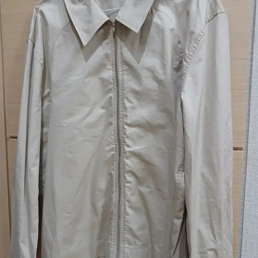 [BUNJANG] ANOBLEE Shirt Jacket Beige XL / 아노블리 셔츠 자켓