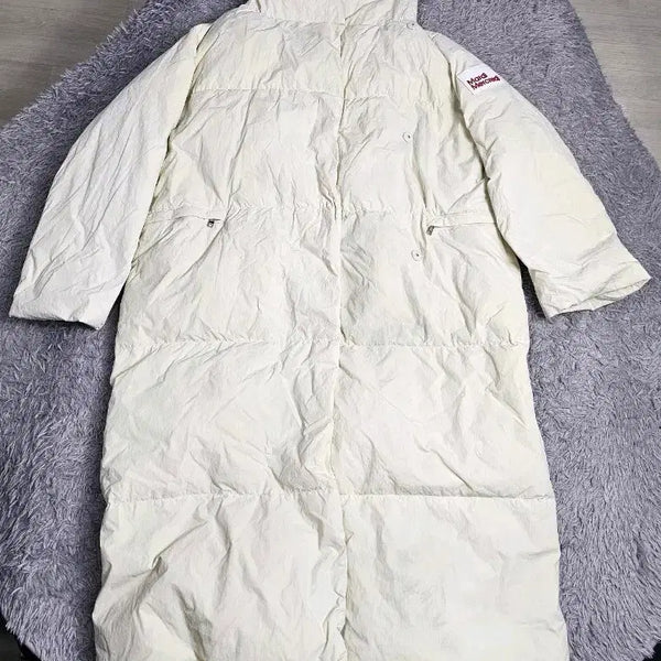 [BUNJANG] Mardi Mercredi Long Padding Ivory S / (U2)마르디 메크로그라디 롱 패딩 아이보리 S 무료배송