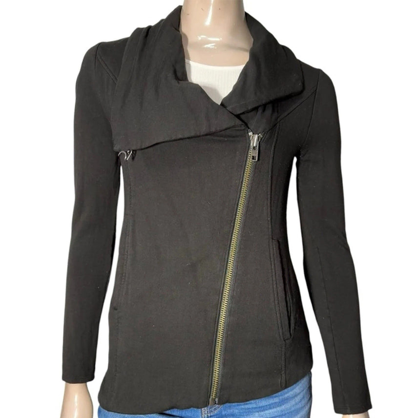 [BUNJANG] HELMUT Lang Asymmetrical Cowl Neck Jacket Black / 10s 헬무트랭 비대칭 카울넥 자켓 블랙