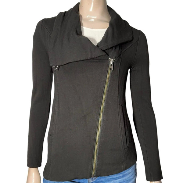 [BUNJANG] HELMUT Lang Asymmetrical Cowl Neck Jacket Black / 10s 헬무트랭 비대칭 카울넥 자켓 블랙