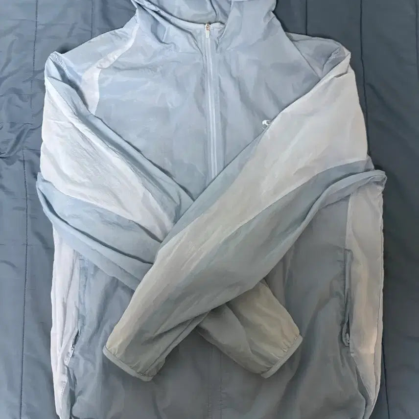 [BUNJANG] Sansan Gear Panelled Jacket Sky Blue / 3)산산기어 패널드 자켓 스카이 블루