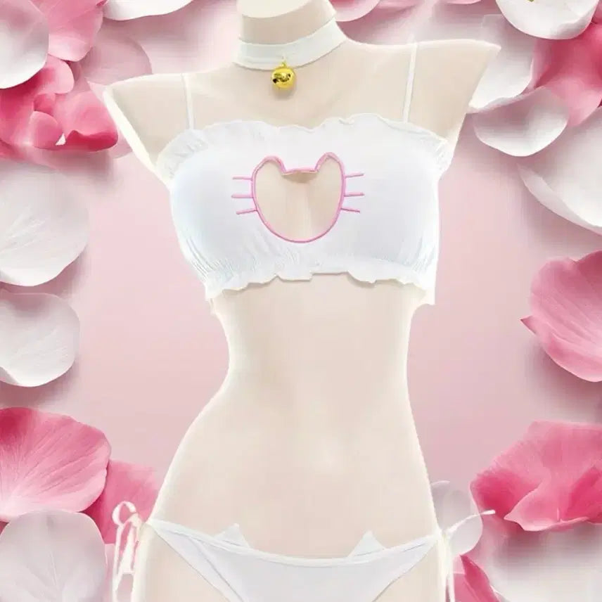 [BUNJANG] Lingerie Cat Bikini (New) / 란제리 고양이 비키니 (새상품)