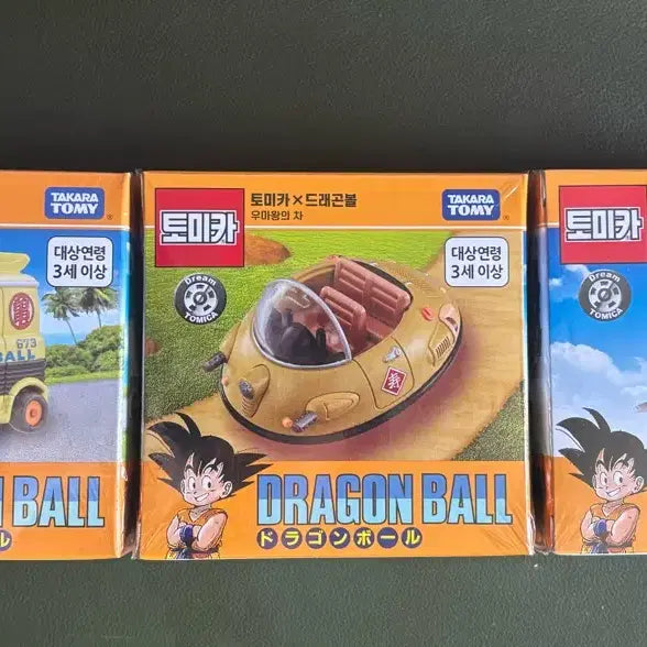 [BUNJANG] Dragon Ball Tomica 3-Piece Set / 드래곤볼 토미카 3종 세트