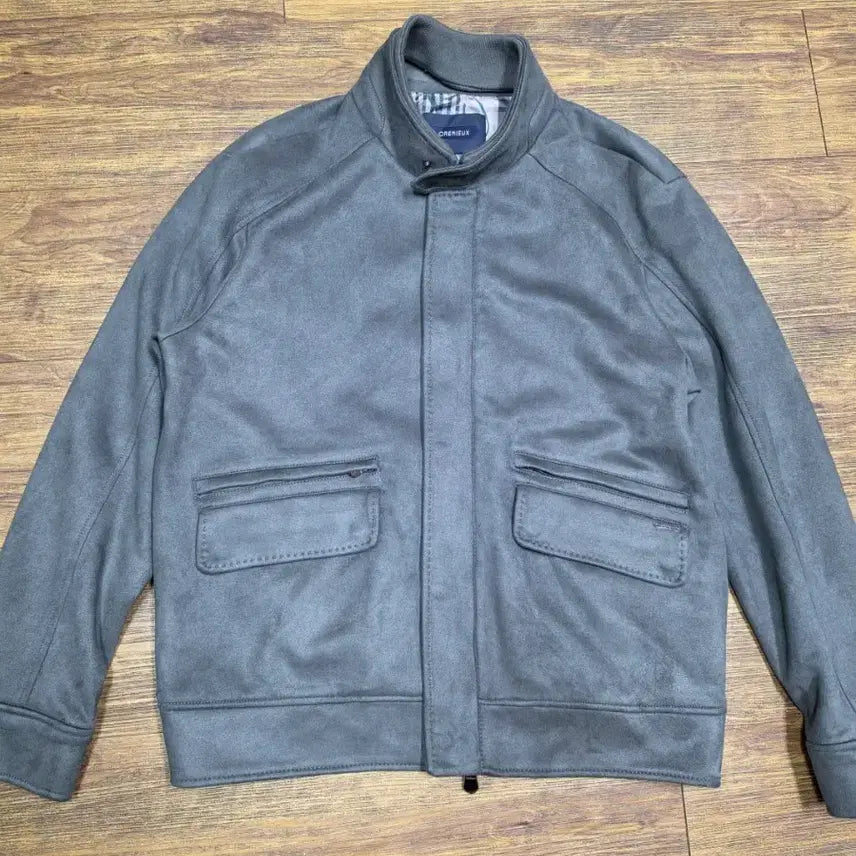 [BUNJANG] Daniel Cremieux Suede Jacket Gray Size 110 / 다니엘크레뮤 스웨이드 자켓