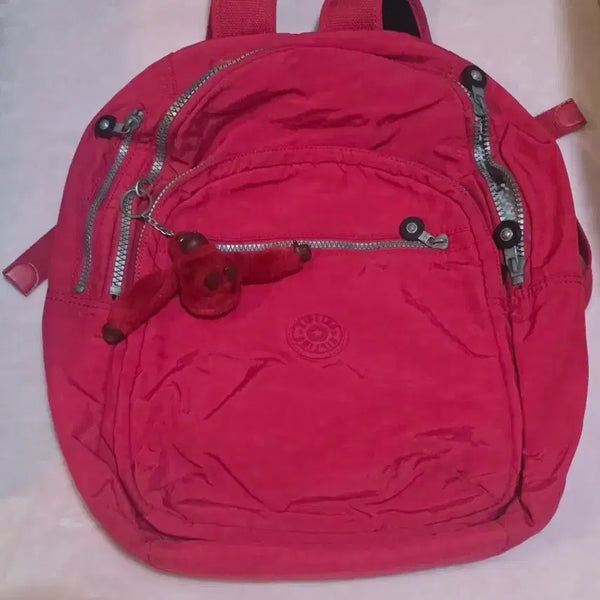 [BUNJANG] Kipling Backpack Red / 키플링 백팩 레드