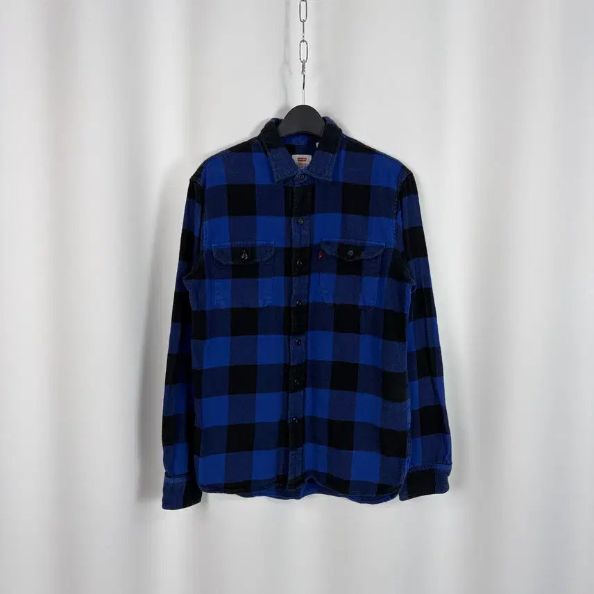 [BUNJANG] Levi's Checkered Shirt / 972) 리바이스 체크 셔츠