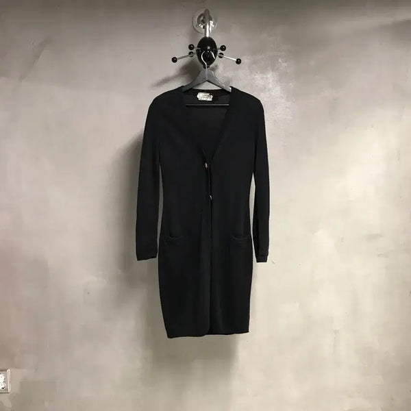 [BUNJANG] Versace Long Cardigan Black / 베르사체 롱 가디건 블랙 (W)