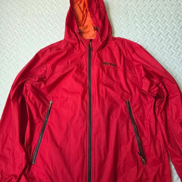 [BUNJANG] Marmot Windbreaker Red 2XL / 마모트 바람막이 2XL 레드