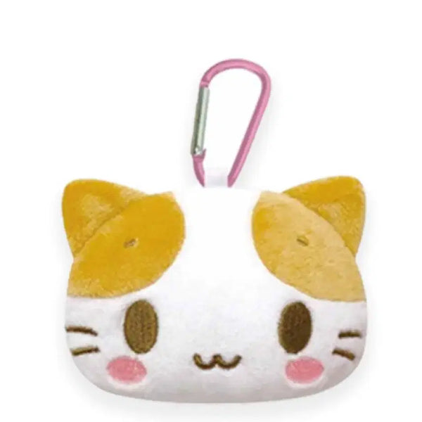 [BUNJANG] Sanrio Marshmallow Face Carabiner Pouch / 산리오 마슈마로 얼굴 카라비너 파우치