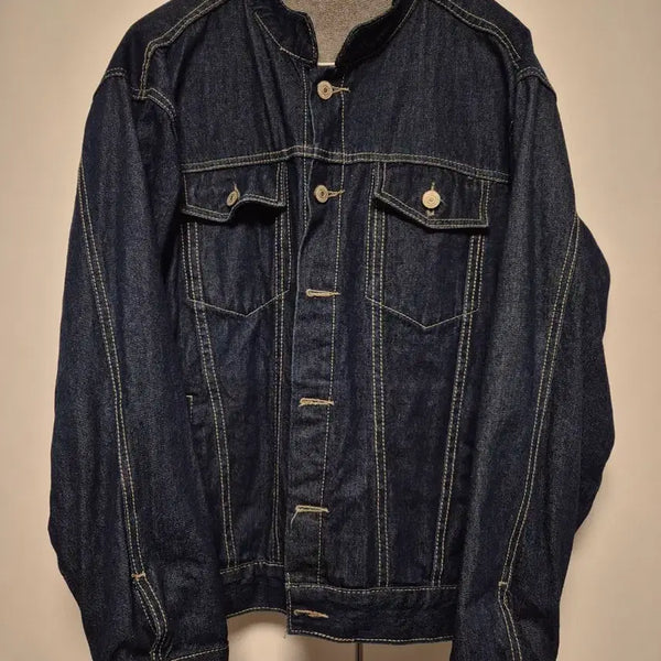 [BUNJANG] Women's Oversized Raw Denim Jacket / 여성 오버핏 생지데님 청자켓