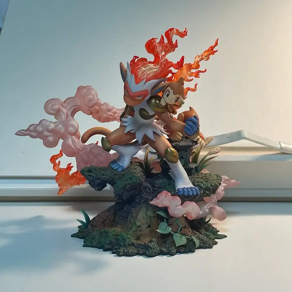 [BUNJANG] Pokemon Scale World Infernape Evolution Tree VIP Resin Figure / 포켓몬스터 스케일월드 pokehub 포케헙 초염몽 진화트리 vip 레진 피규어