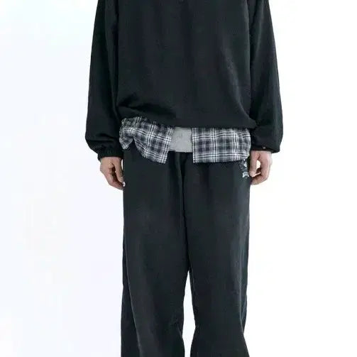 [BUNJANG] PoliteuWool Boiled Wool Half-Zip Size 3 Black / 폴리테루 보일드 울 하프집 3사이즈