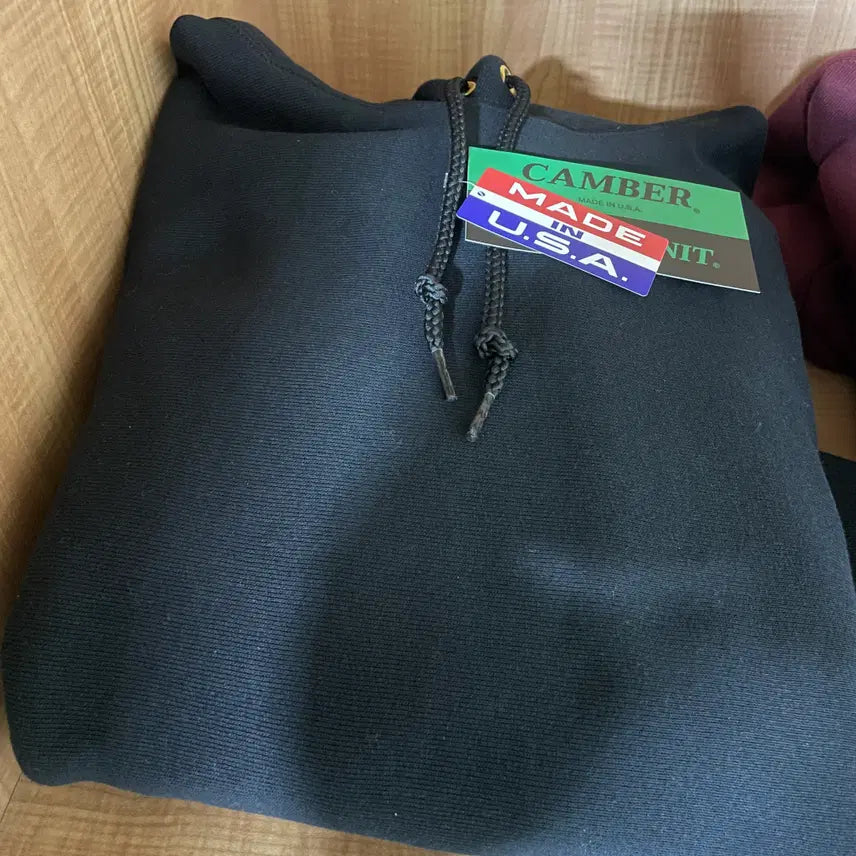 [BUNJANG] Camber Black Hoodie / 캠버 후드티 블랙