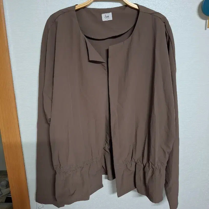 [BUNJANG] Brown Jacket Cardigan (New) / 브라운자켓가디건 66~77  (새상품)