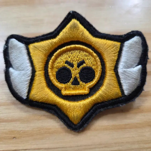 [BUNJANG] Brawl Stars Embroidered Patch Badge / 브롤스타즈 와펜 뱃지 2개 (자수 패치)