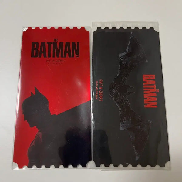 [BUNJANG] The Batman Original Ticket Set (2 Types) / 더 배트맨 오리지널 티켓 2종