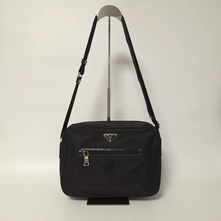 [BUNJANG] Prada Black Nylon Crossbody Bag / 프라다 블랙 나일론 크로스백