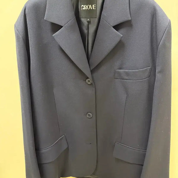 [BUNJANG] GROVE Navy Jacket / 그로브 GROVE 네이비 자켓