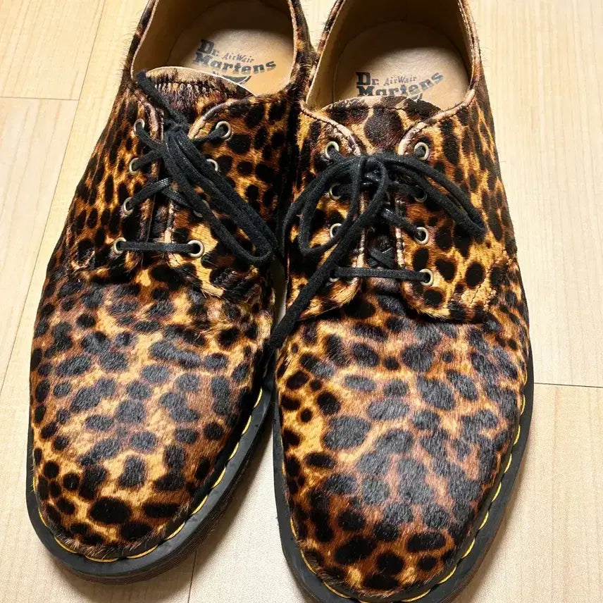 [BUNJANG] Dr. Martens Leopard Smith Boots UK 9 / 닥터마틴 레오파드 스미스  uk9
