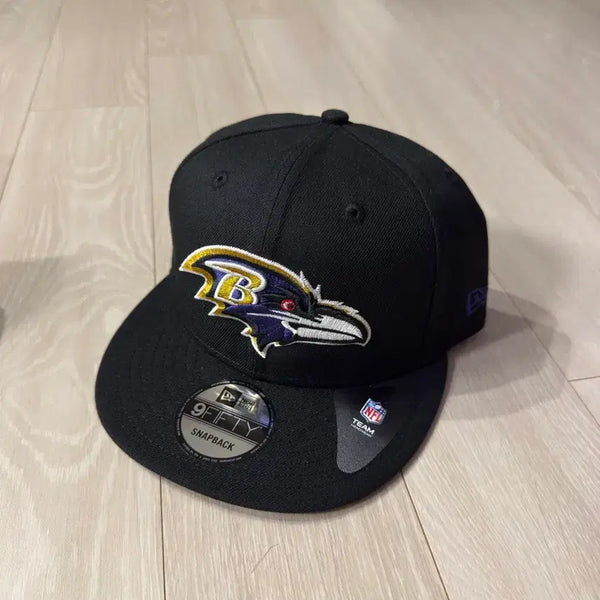 [BUNJANG] New Era NFL Baltimore Ravens Basic Snapback Black / [새상품] 뉴에라 NFL 볼티모어 레이븐스 베이직 스냅백 블랙