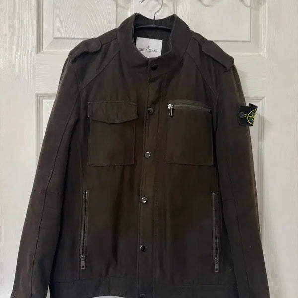 [BUNJANG] Stone Island Brown Jacket L / 스톤아일랜드 브라운 자켓 L