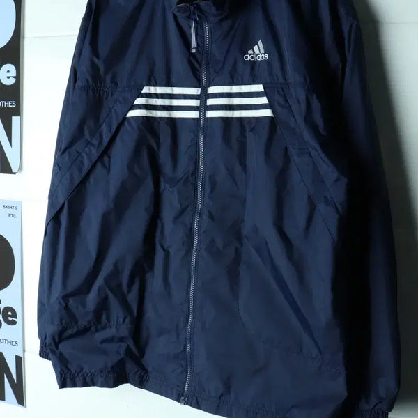 [BUNJANG] Adidas 90s Track Jacket Jumper / (M-2XL) 아디다스 집업 바람막이 점퍼자켓 90S 년대-H40382