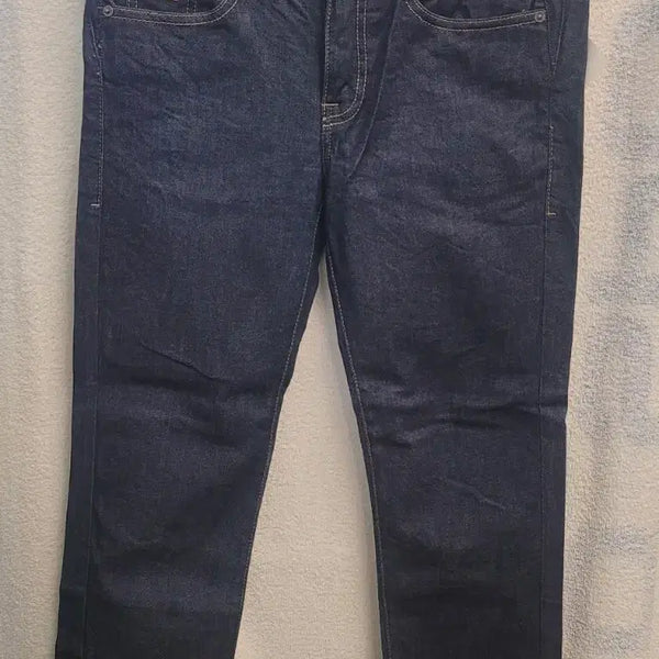 [BUNJANG] Flack Denim Jeans / 플락 데님 진청 팬츠