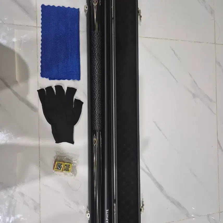 [BUNJANG] Carbon Billiard Cue Stick Set with Case / 당구큐대케이스셋트