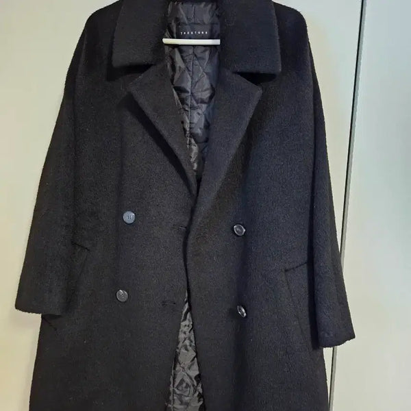 [BUNJANG] The Store Alpaca Coat Black / 더스토어 코트 블랙