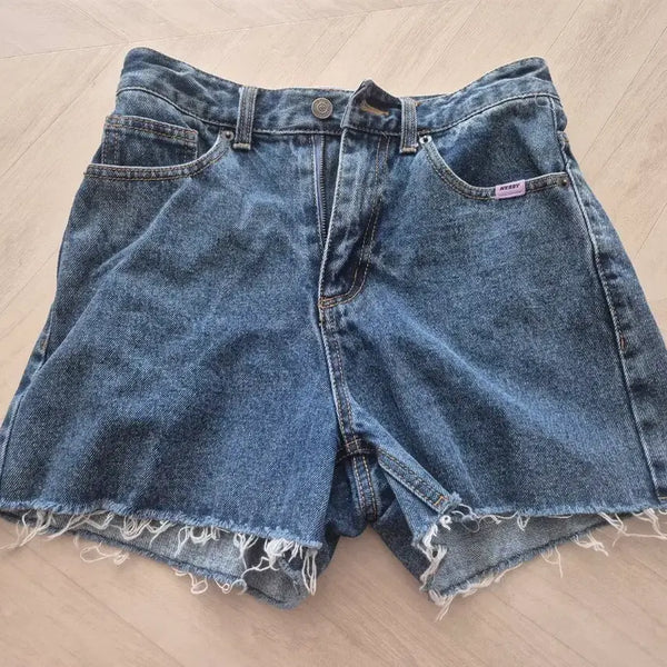[BUNJANG] NERDY Denim Short Pants / NERDY 데님 숏팬츠